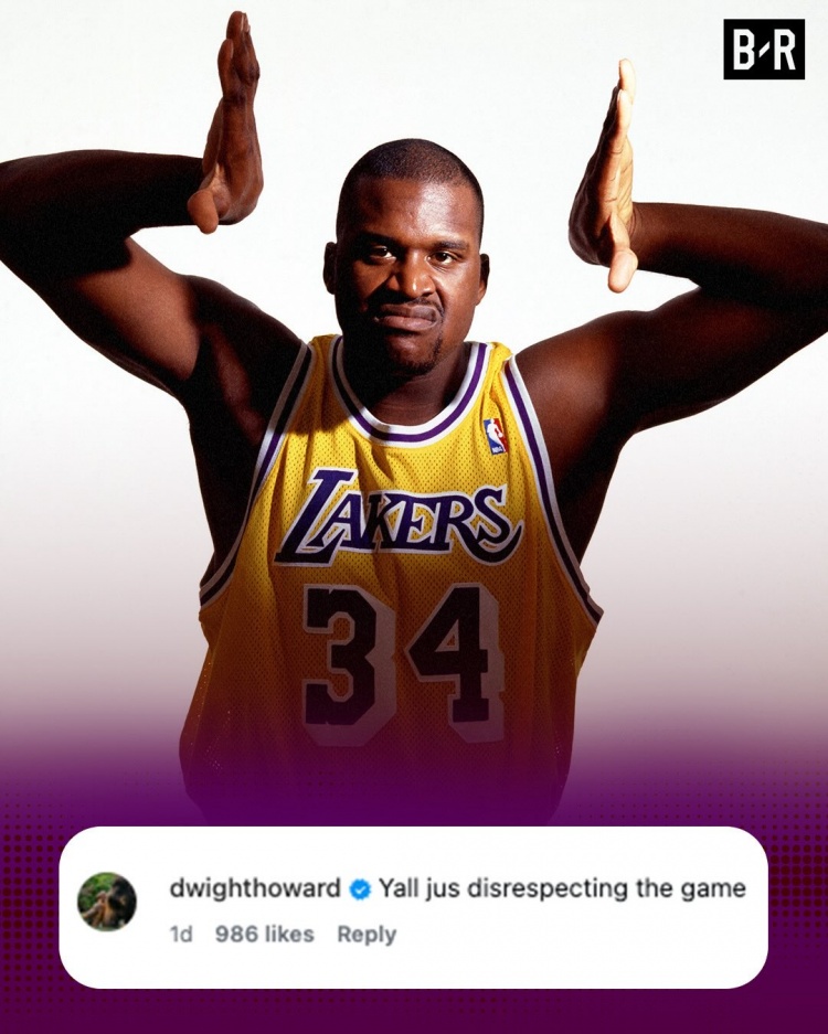 BR评本世纪最佳阵容！霍华德现身评论区：你们都不尊重这项运动